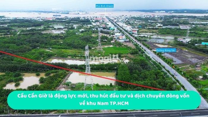 Cầu Cần Giờ là yếu tố then chốt, thu hút đầu tư và tạo sự dịch chuyển dòng vốn mạnh mẽ về khu Nam TP.HCM.