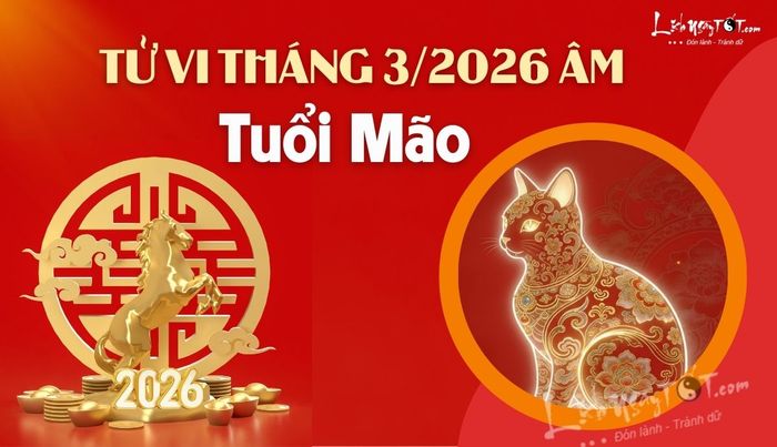 Tử vi tháng 3/2026 tuổi Mão âm lịch