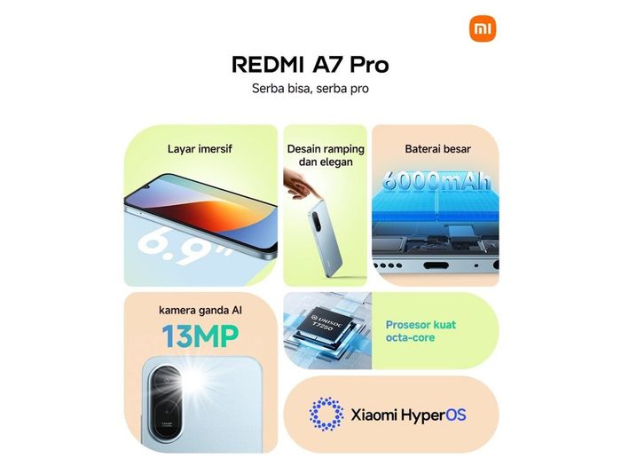 Những tính năng nổi bật của Redmi A7 Pro