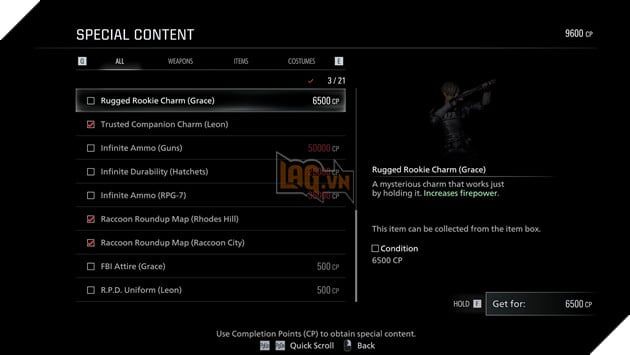Hướng Dẫn Resident Evil Requiem: Những Nội Dung Đặc Biệt Nên Ưu Tiên Mở Khóa Sớm Cho NG+ 3