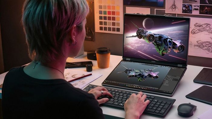 Lenovo Yoga Book Pro 3D chính thức trình làng tại sự kiện MWC 2026