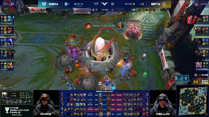 Gen.G đăng quang LCK Xuân 2026, chính thức giành suất tham dự First Stand