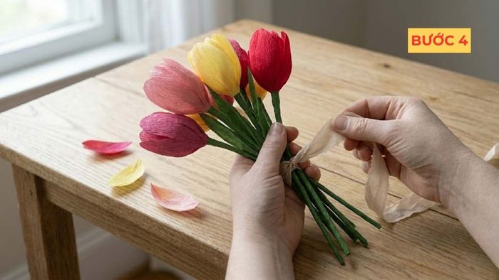 Gợi ý quà tặng mẹ 8/3 đơn giản: Tự tay làm hoa giấy