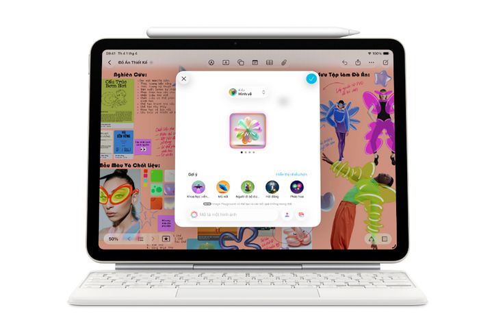 iPad Air M4 tương thích Apple Pencil (USB-C)
