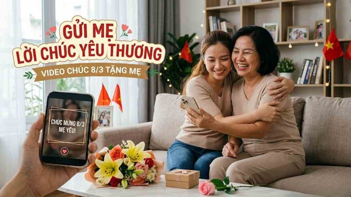 Gợi ý quà tặng mẹ 8/3 đơn giản, dễ thực hiện