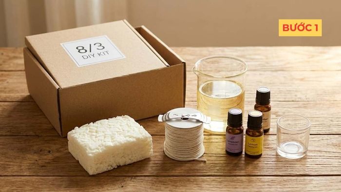 Gợi ý quà tặng mẹ 8/3 dễ thực hiện: Nến thơm handmade