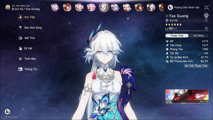 Honkai: Star Rail – Cẩm nang build Sparxie chi tiết