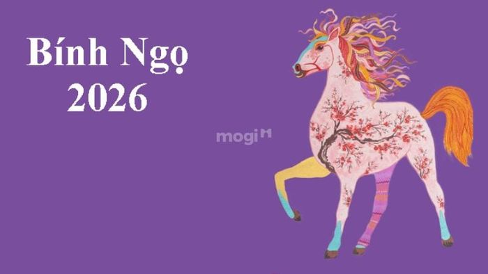 Năm Bính Ngọ 2026 mang cầm tinh con ngựa.
