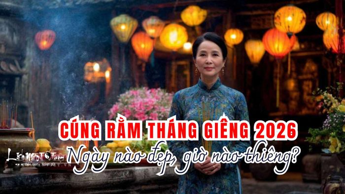 Cung Ram thang Gieng 2026 ngay nao dep?