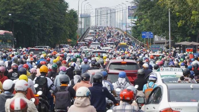 Tình trạng giao thông hiện tại tại TP.HCM
