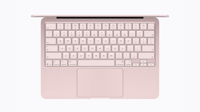 MacBook Neo cũng trang bị bàn phím Magic Keyboard và Trackpad đa điểm rộng rãi.