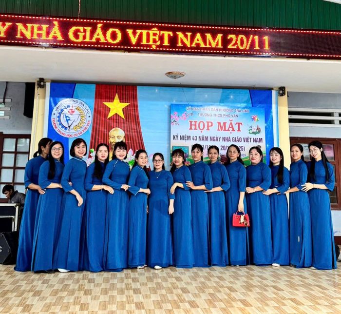 Hình ảnh 2 về khuôn viên Trường THCS Phổ Văn