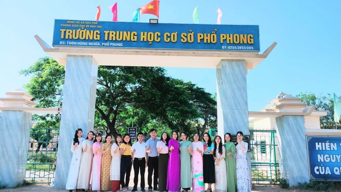 Hình ảnh 1 của Trường THCS Phổ Phong