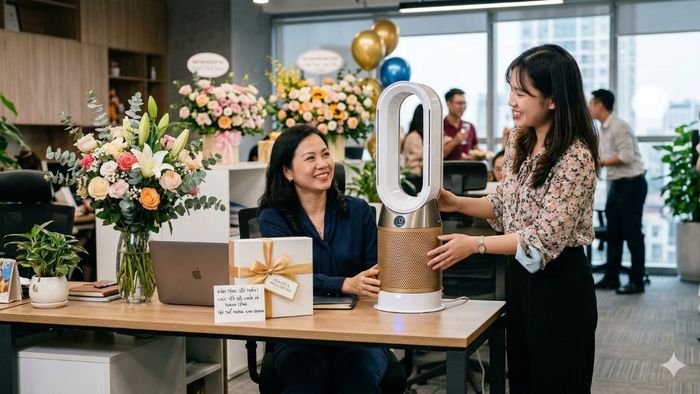 Gợi ý quà 8/3 cho sếp nữ tinh tế và ấn tượng: Máy lọc không khí