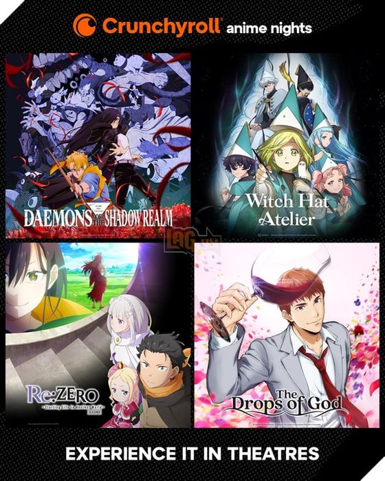 Crunchyroll Anime Nights mang anime mùa xuân 2026 đến rạp với suất chiếu sớm 2