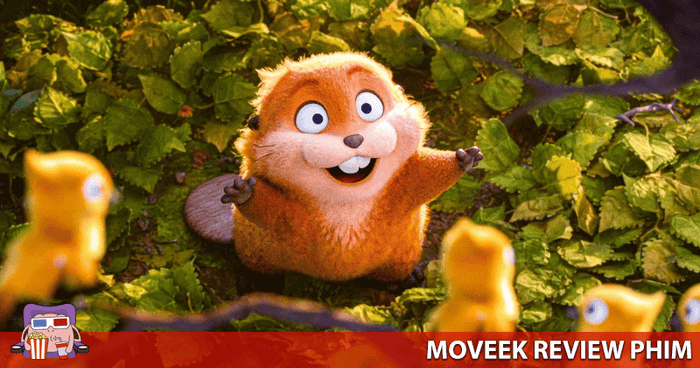 Mabel trong hình dạng cô hải ly sở hữu những biểu cảm vô cùng dễ thương.