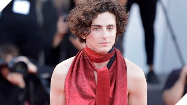 Hình ảnh của nam diễn viên trẻ Timothée Chalamet.