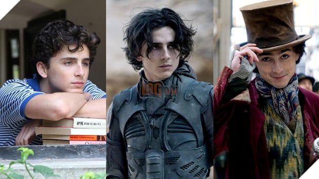 Một số hình ảnh ghi lại các tạo hình nhân vật của sao nam Timothée Chalamet trong phim.