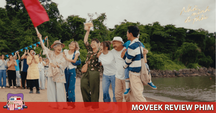 Nhà Mình Đi Thôi vẫn còn một số phân đoạn khá vụng về và thừa thãi.