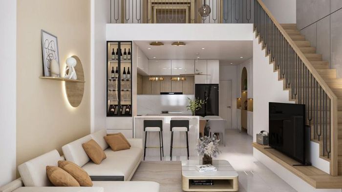 Phòng khách nên được đặt ở vị trí trung tâm để thu hút sinh khí và tài lộc tốt nhất (Nguồn: Báo Gia đình&Xã hội)