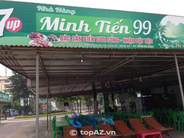 Nhà Hàng Minh Tiến 99 tại Cửa Lò