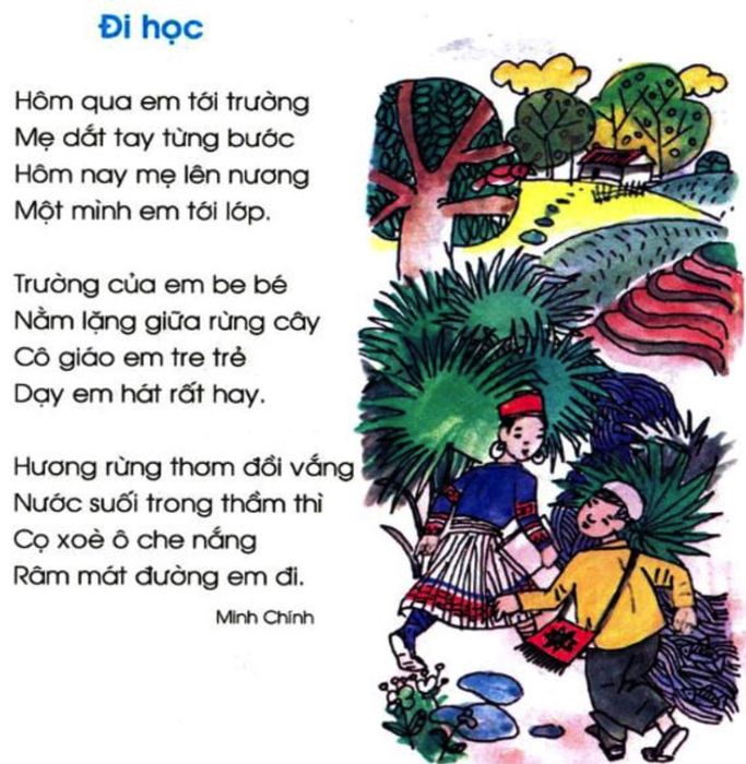 Đi học ảnh 1