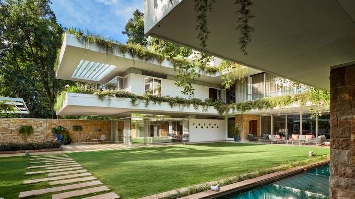 Dù được yêu thích về mặt kiến trúc, phong thủy của nhà chữ H lại không được đánh giá cao. (Nguồn: Báo Người Đô thị)