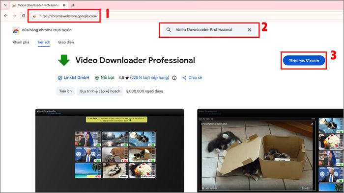 Cách tải video Facebook về máy tính thông qua trình duyệt Chrome