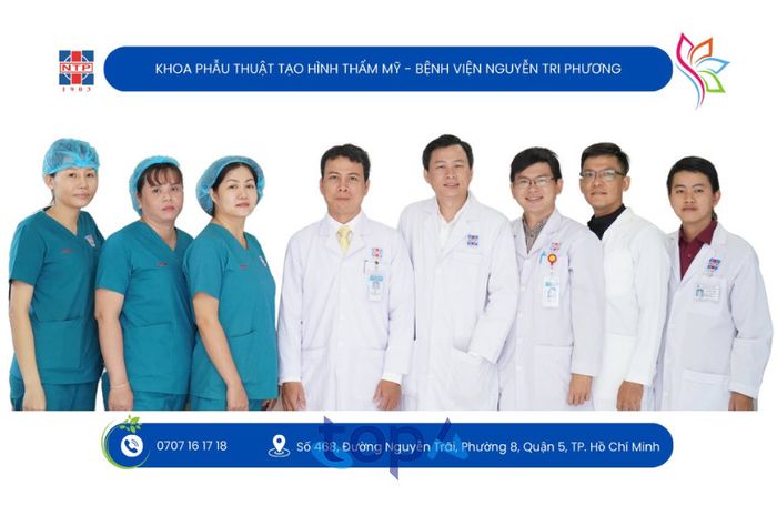 Khoa Phẫu Thuật Tạo Hình Thẩm Mỹ - Bệnh viện Nguyễn Tri Phương – P. An Đông