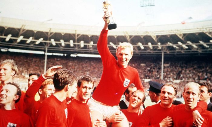 Anh đăng quang World Cup 1966 khi giải đấu được tổ chức ngay trên sân nhà - hình ảnh đầy tự hào