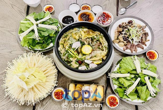Quán lẩu bò 65 tại quận Bình Thạnh