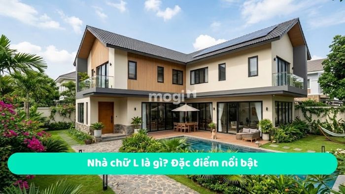 Nhà chữ L là gì? Các đặc điểm nổi bật của kiểu nhà này.