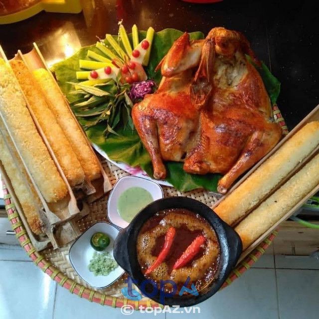 Cơm lam gà nướng – Thảo Nguyên Quán