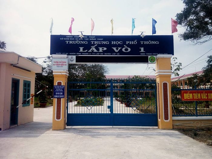Hình ảnh Trường THPT Lấp Vò 1 - Ảnh 1