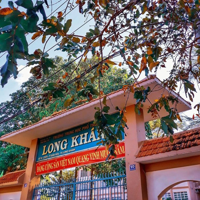 Hình ảnh Trường THPT Long Khánh