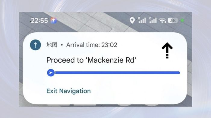 Hyper Island nay đã tích hợp trực tiếp API Live Notifications của Android