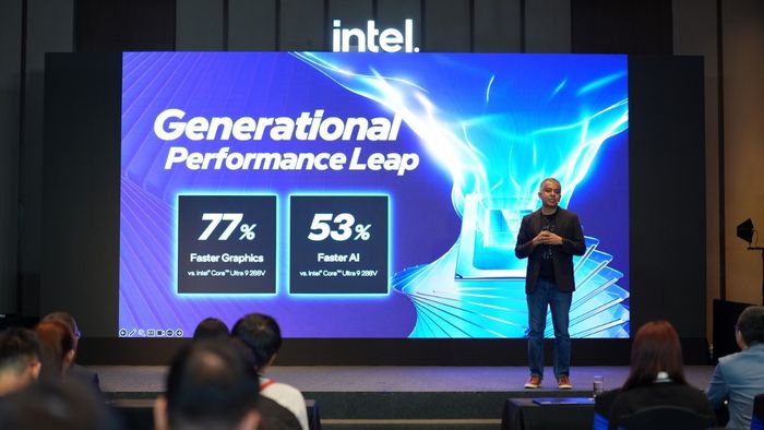 Intel cam kết hiệu năng đồ họa và xử lý AI sẽ được nâng cấp đáng kể.