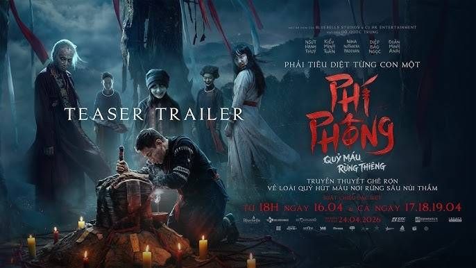 Phí Phông: Quỷ Máu Rừng Thiêng chính thức khởi chiếu ngày 24.04.2026
