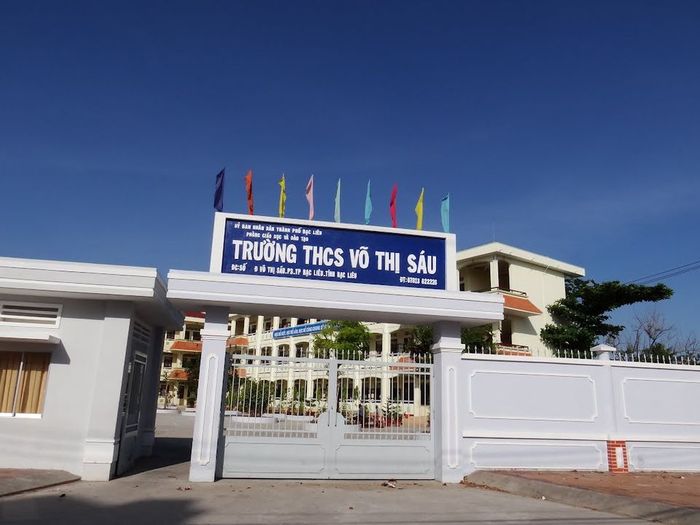 Hình ảnh Trường THCS Võ Thị Sáu - phường Bạc Liêu 1
