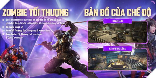 Chế Độ Zombie Tối Thượng Cùng Nữ Idol Xinh Đẹp Sẽ Mở Ra Cuộc Chiến Mới Mẻ Cho Crossfire: Legends 2.0