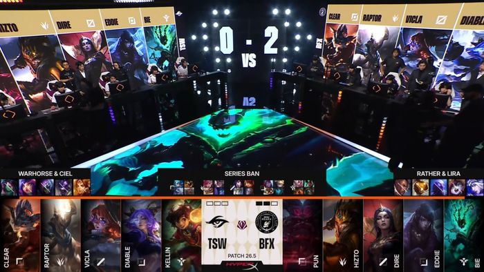 Trận đấu cuối cùng của TSW tại FST 2026