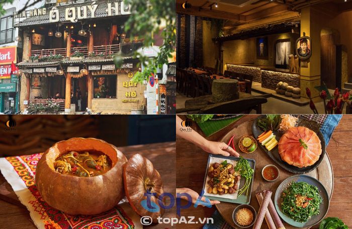 Nhà hàng Ô Quý Hồ Sapa – tọa lạc tại 01 Thạch Sơn, là điểm đến nổi bật dành cho những ai yêu thích khám phá ẩm thực Tây Bắc tại Sapa.