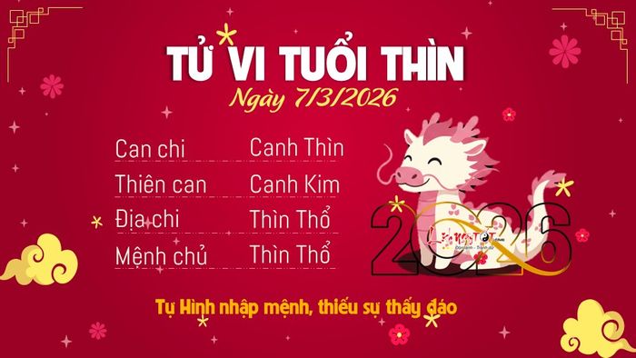 5 Tử vi hàng ngày 7-3-2026 - Thìn