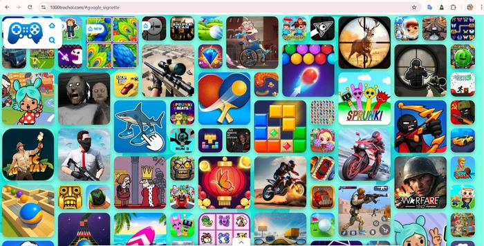 Truy cập vào trang web 1000trochoi để bắt đầu khám phá.