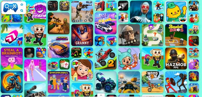 Danh sách những tựa game Roblox hấp dẫn nhất trên nền tảng 1000 trò chơi.