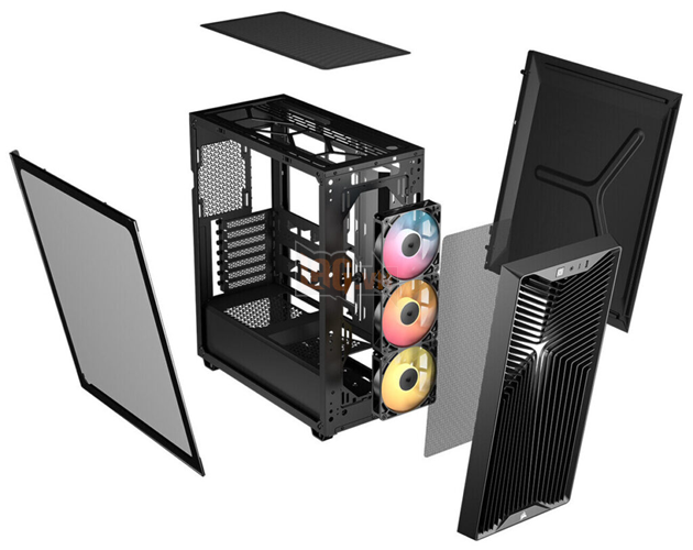 Corsair Ra Mắt 3200D: Quái Kiệt Mid-Tower Mới Thách Thức Ngôi Vị Huyền Thoại 3000D 2