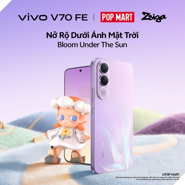 Vivo Chính Thức Công Bố Hợp Tác Với Nhân Vật ZSIGA Của POP MART: Sự Giao Thoa Giữa Công Nghệ Hình Ảnh Và Phong Cách Thời Thượng 2