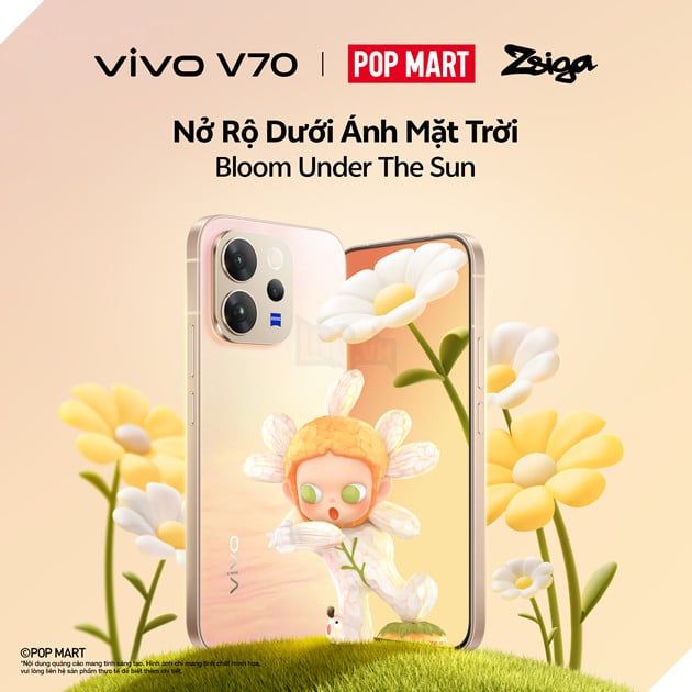 Vivo Chính Thức Công Bố Hợp Tác Với Nhân Vật ZSIGA Của POP MART: Sự Giao Thoa Giữa Công Nghệ Và Phong Cách Thời Thượng