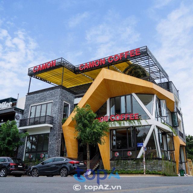Quán cà phê tại Tp Đông Hà với view tuyệt đẹp