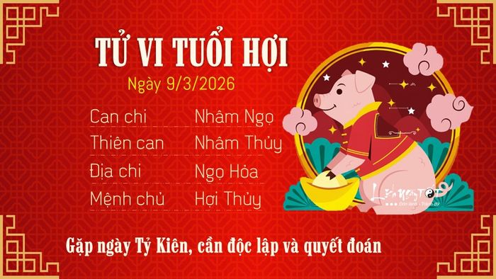 12 Tu vi hang ngay 9-3-2026 - Hoi